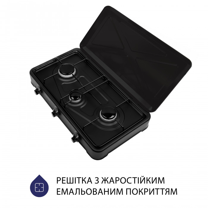 Настільна газова плита MINOLA TGH 300 BL