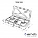 Настільна газова плита MINOLA TGH 300 BL