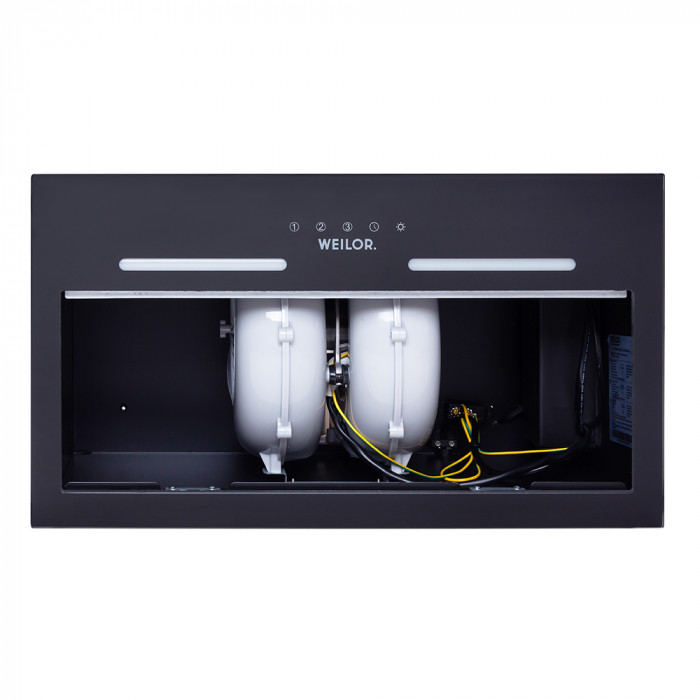 Витяжка повновбудована WEILOR PBS 52650 GLASS BL 1250 LED Strip