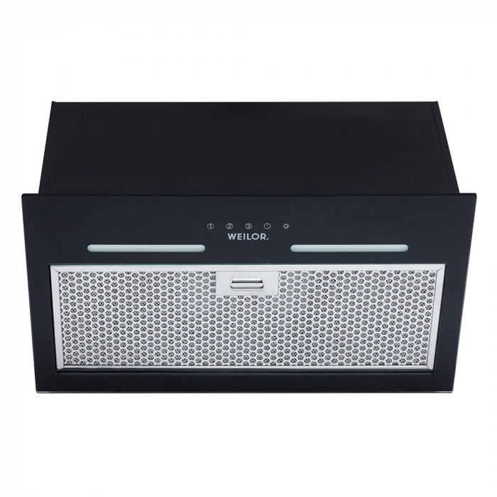 Витяжка повновбудована WEILOR PBS 52650 GLASS BL 1250 LED Strip