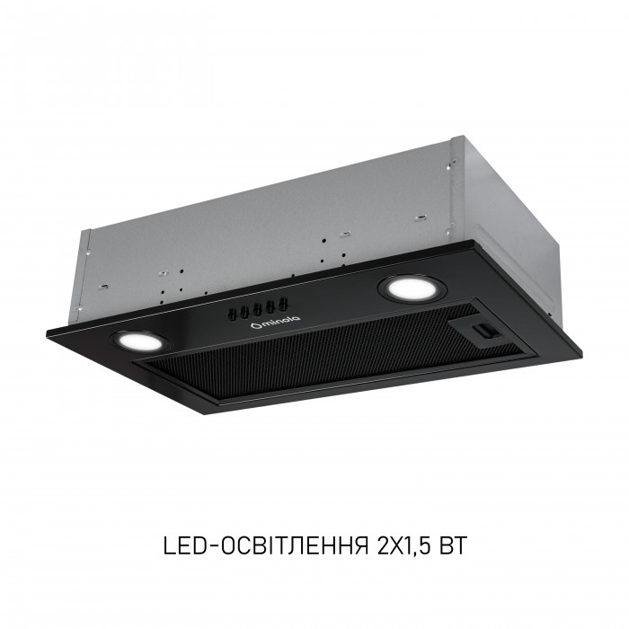 Витяжка повновбудована Minola HBI 5025 BLF LED