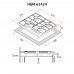 Поверхня газова на металі PERFELLI HGM 61424 WH