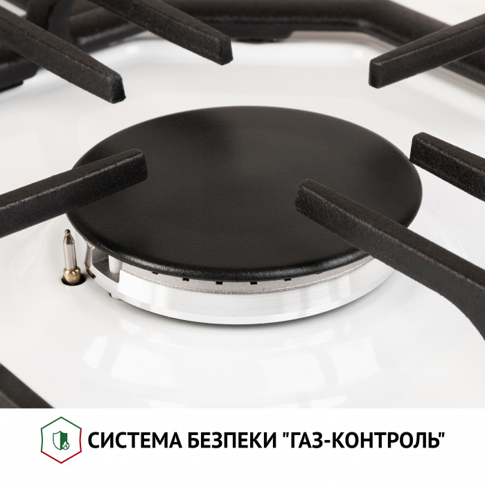 Поверхня газова на металі PERFELLI HGM 61424 WH