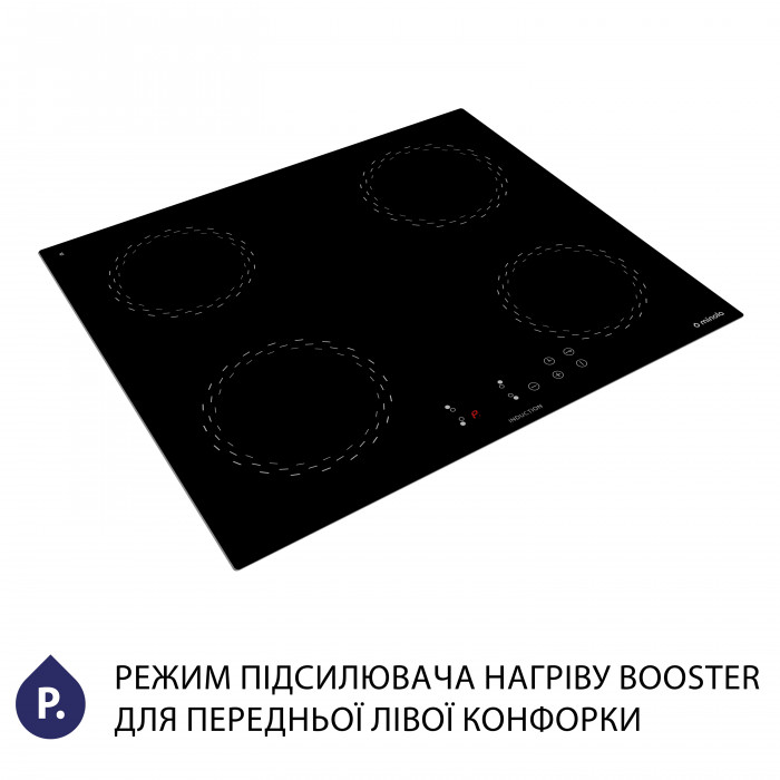 Поверхня індукційна MINOLA MI 6038 KBL