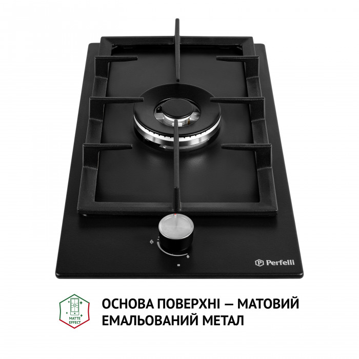 Поверхня газова Domino на металі PERFELLI HGM 31404 BL