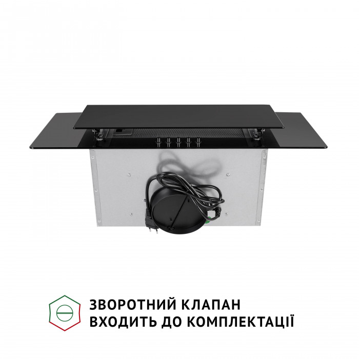Витяжка декоративна похила PERFELLI DN 6142 BL LED
