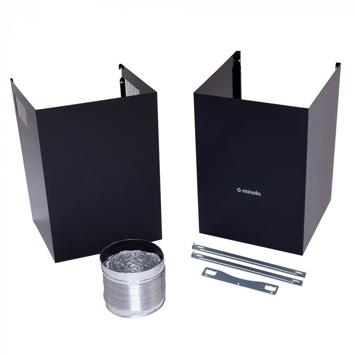 Витяжка декоративна Т-подібна MINOLA Slim T 6712 BL 1100 LED