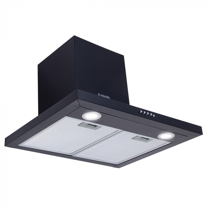 Витяжка декоративна Т-подібна MINOLA Slim T 6712 BL 1100 LED