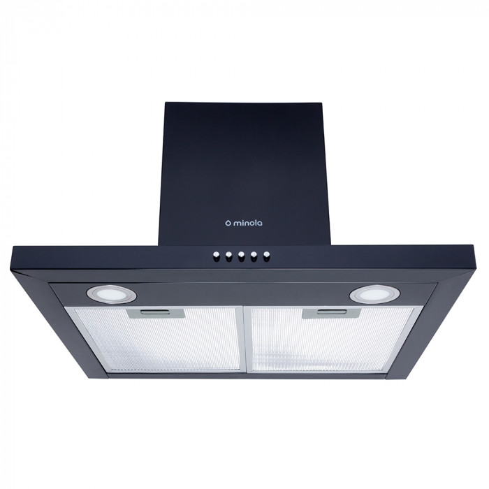 Витяжка декоративна Т-подібна MINOLA Slim T 6712 BL 1100 LED