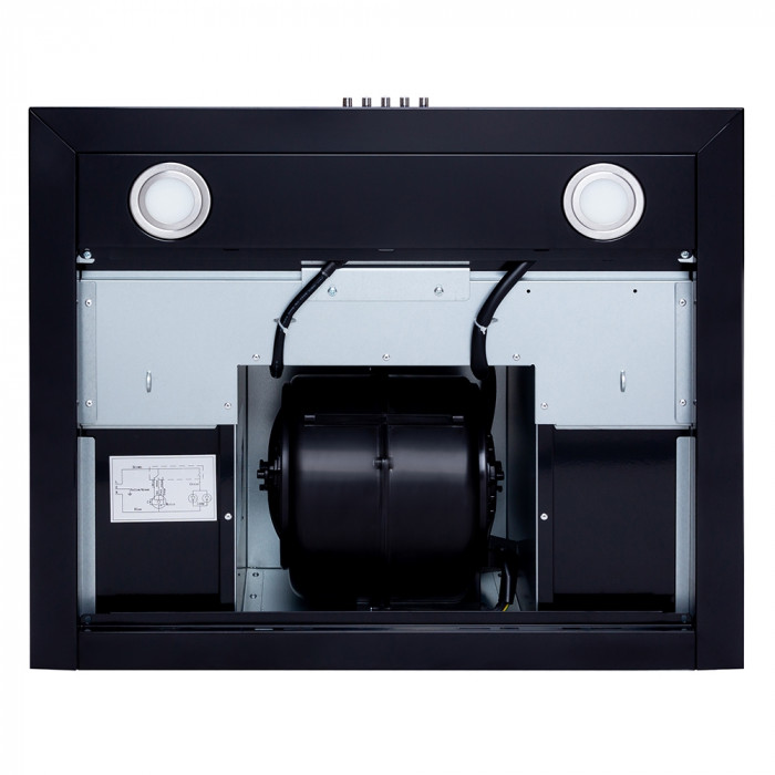 Витяжка декоративна Т-подібна MINOLA Slim T 6712 BL 1100 LED