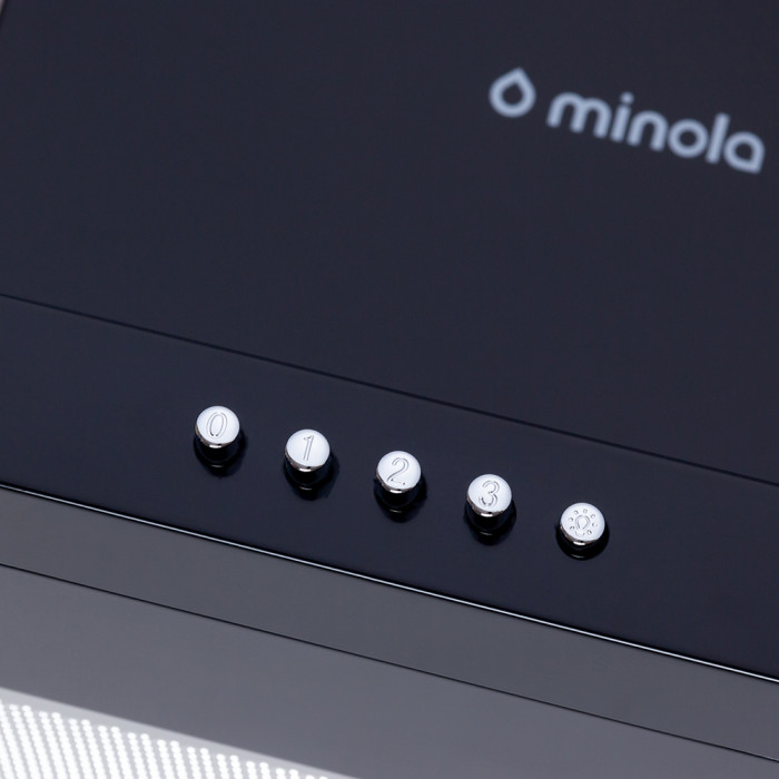 Витяжка декоративна Т-подібна MINOLA Slim T 6712 BL 1100 LED