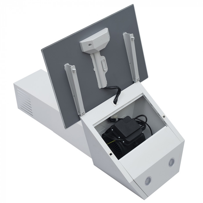 Витяжка декоративна похила MINOLA HDN 5202 WH/INOX 700 LED