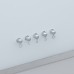Витяжка декоративна похила MINOLA HDN 5202 WH/INOX 700 LED