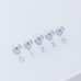 Витяжка декоративна похила MINOLA HDN 5222 WH/INOX 700 LED