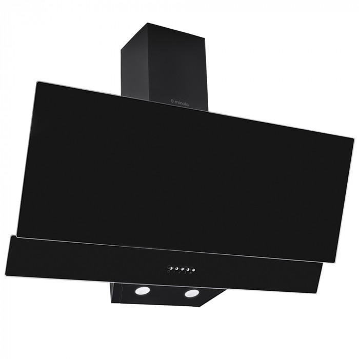 Витяжка декоративна похила MINOLA HDN 9412 BL 850 LED