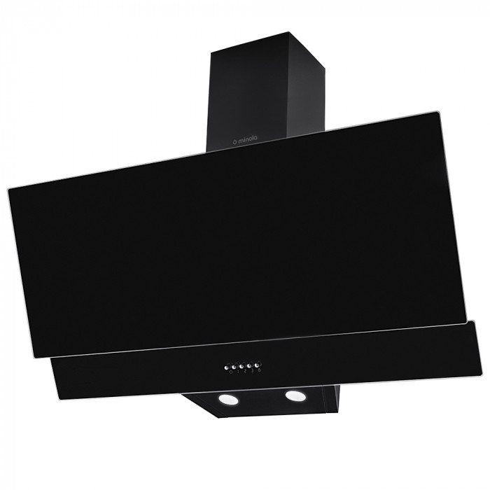 Витяжка декоративна похила MINOLA HDN 9412 BL 850 LED