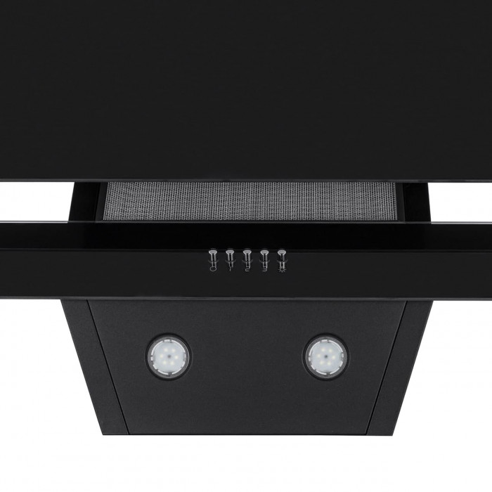 Витяжка декоративна похила MINOLA HDN 9412 BL 850 LED