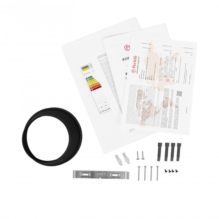 Витяжка декоративна похила PERFELLI DNS 6482 D 850 BL LED