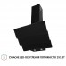 Витяжка декоративна похила PERFELLI DNS 6482 D 850 BL LED