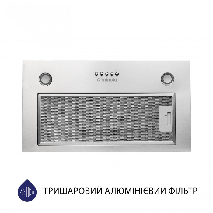 Витяжка повновбудована MINOLA HBI 5327 I 800 LED