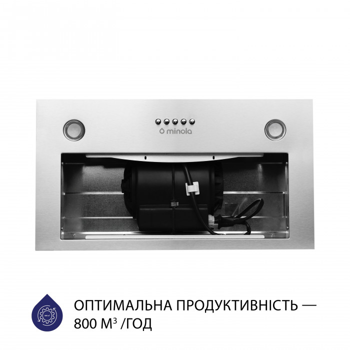 Витяжка повновбудована MINOLA HBI 5327 I 800 LED