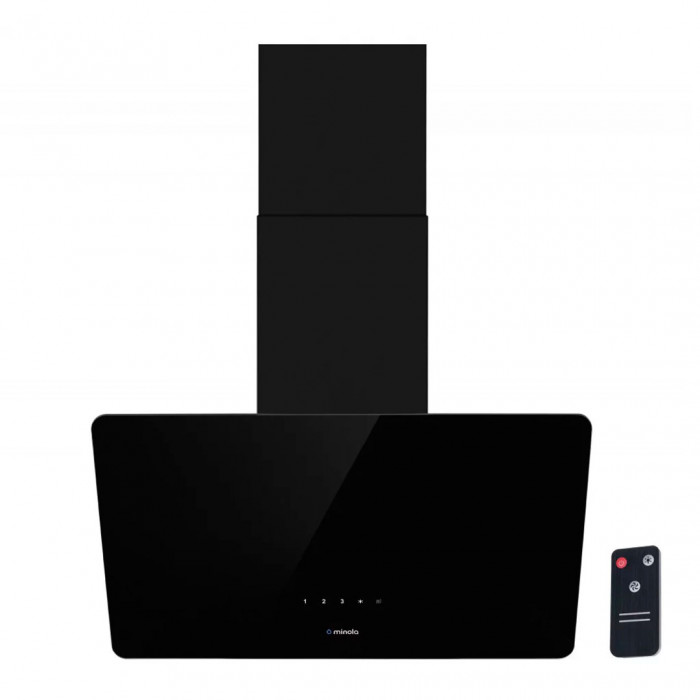 Витяжка декоративна похила MINOLA HVS 6224 BL 700 LED