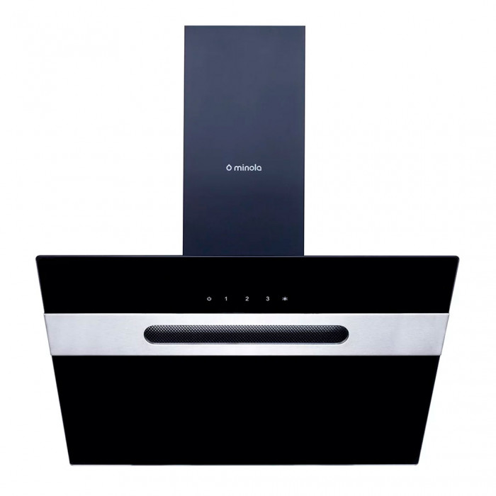 Витяжка декоративна похила MINOLA HVS 6732 BL 1100 LED