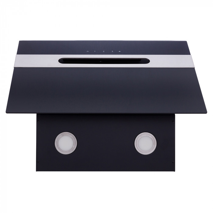 Витяжка декоративна похила MINOLA HVS 6732 BL 1100 LED