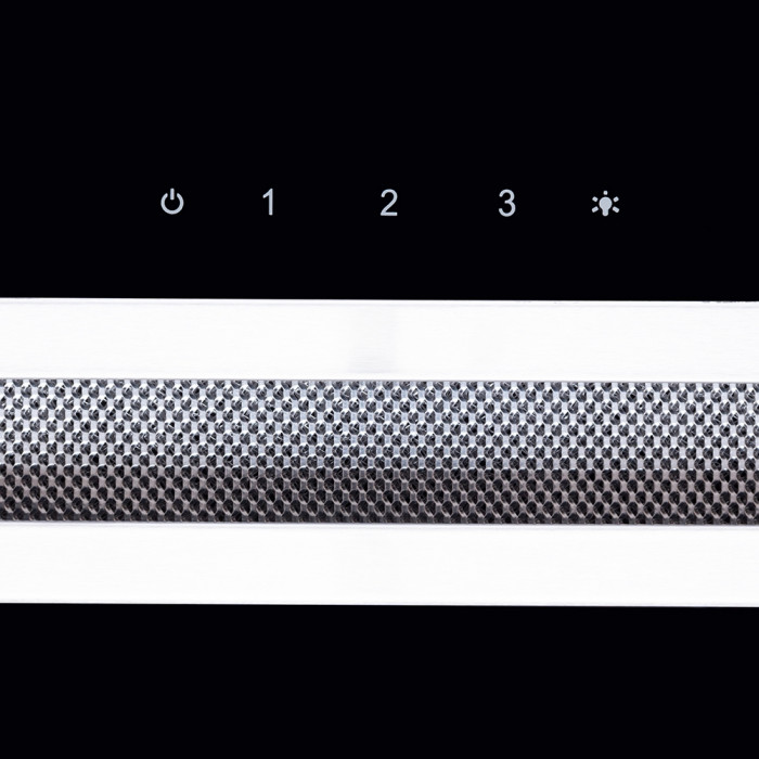 Витяжка декоративна похила MINOLA HVS 6732 BL 1100 LED