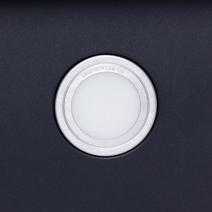 Витяжка декоративна похила MINOLA HVS 6732 BL 1100 LED