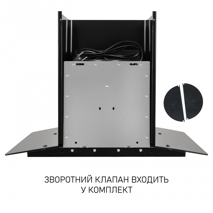 Витяжка декоративна зі склом MINOLA MTG 6242 BL LED