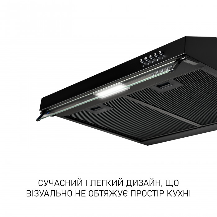 Витяжка плоска Minola HPL 5200 BLF