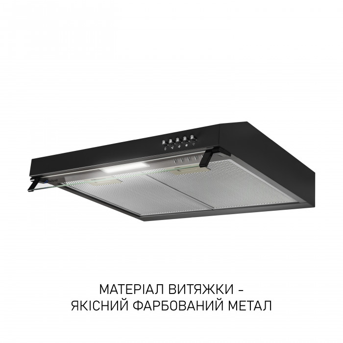 Витяжка плоска Minola HPL 522 BL