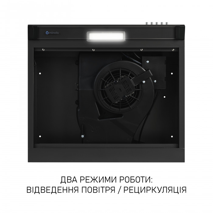 Витяжка плоска Minola HPL 522 BL