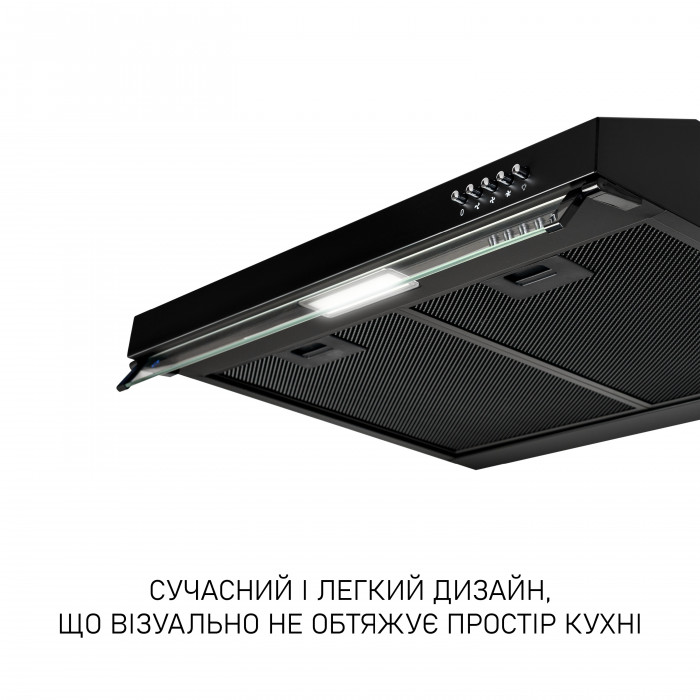 Витяжка плоска Minola HPL 6200 BLF