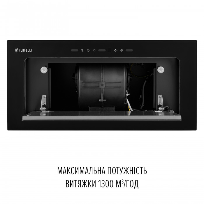 Витяжка повновбудована PERFELLI DESIGN VISION 6 NERO SILENZIO