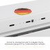 Витяжка повновбудована WEILOR LUMINA WBG 69 WHITE SILENCE