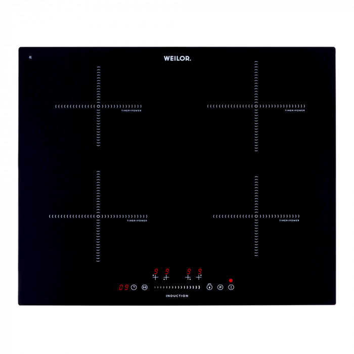 Поверхня індукційна WEILOR WIS 640 BLACK
