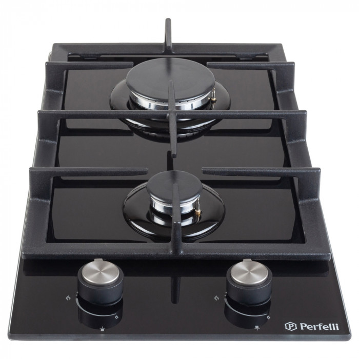 Поверхня газова Domino на склі PERFELLI HGG 31424 BL