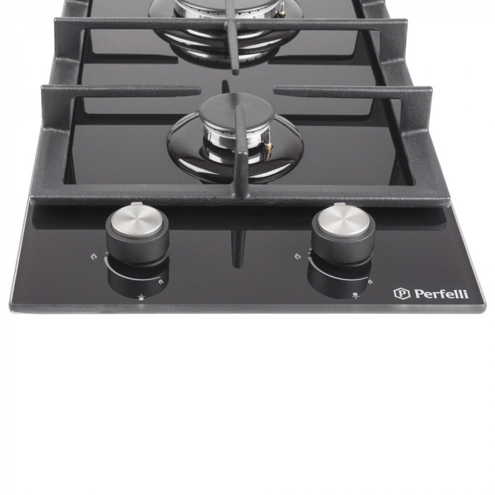 Поверхня газова Domino на склі PERFELLI HGG 31424 BL