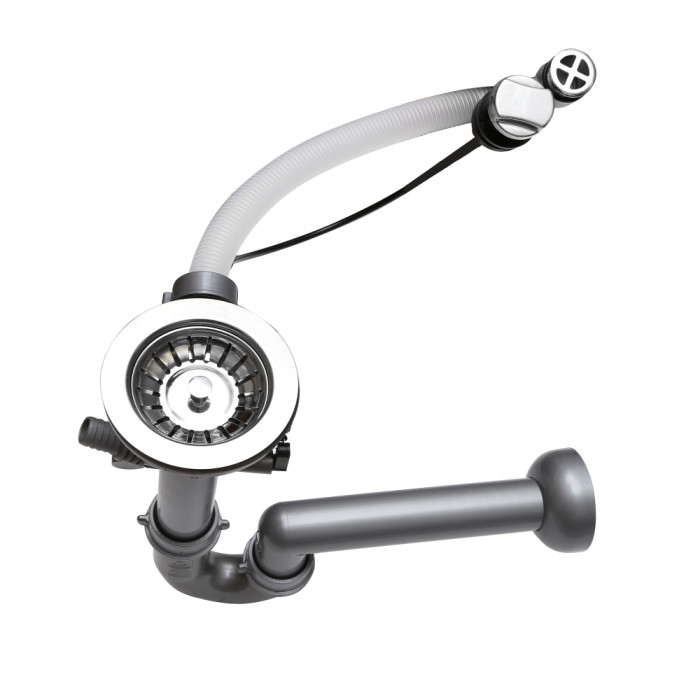 Мийка кухонна гранітна PERFELLI MAJESTIC TGM 125-96  WHITE