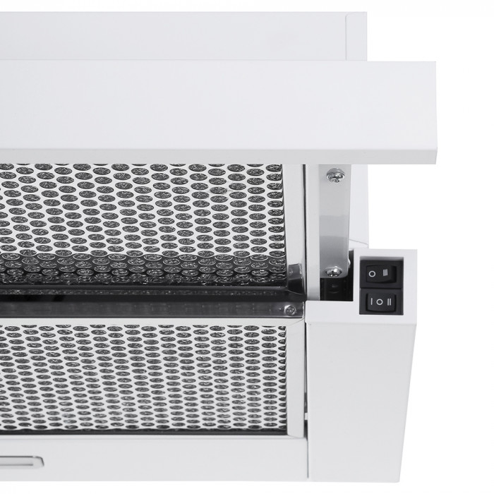 Витяжка телескопічна PERFELLI TL 6316 WH 700 LED