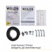Поверхня газова Domino на металі WEILOR GM W 314 SS