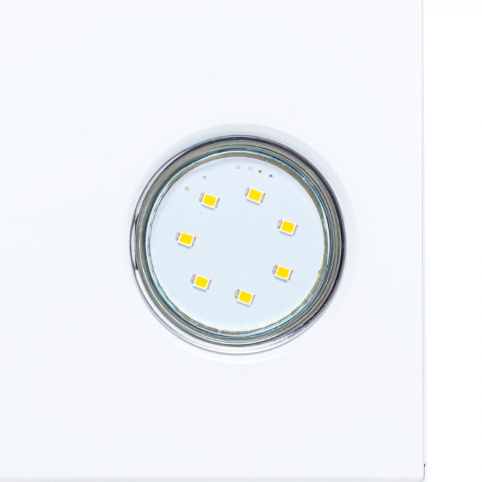 Витяжка декоративна похила PERFELLI DNS 6842 WH LED