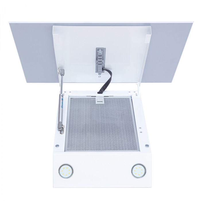 Витяжка декоративна похила PERFELLI DNS 6842 WH LED