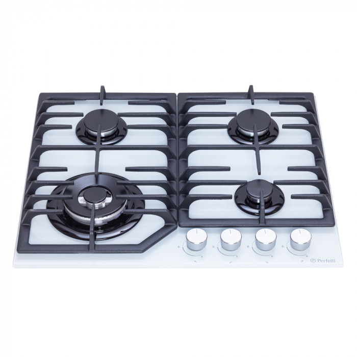 Поверхня газова на склі PERFELLI HGG 61694 WH