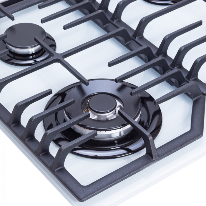 Поверхня газова на склі PERFELLI HGG 61694 WH