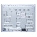 Поверхня газова на склі PERFELLI HGG 61694 WH