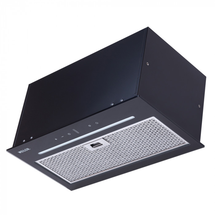 Витяжка повновбудована WEILOR PBSR 52651 GLASS BL 1300 LED Strip