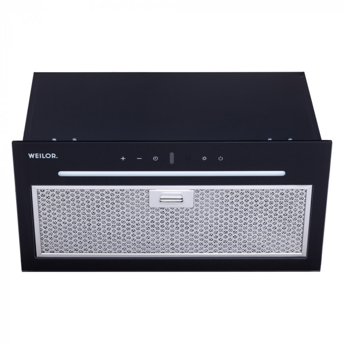 Витяжка повновбудована WEILOR PBSR 52651 GLASS BL 1300 LED Strip